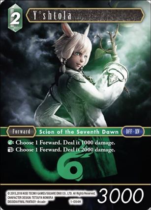 Final Fantasy Trading Card Game: Opus I (Base Set) card 084H Y'shtola