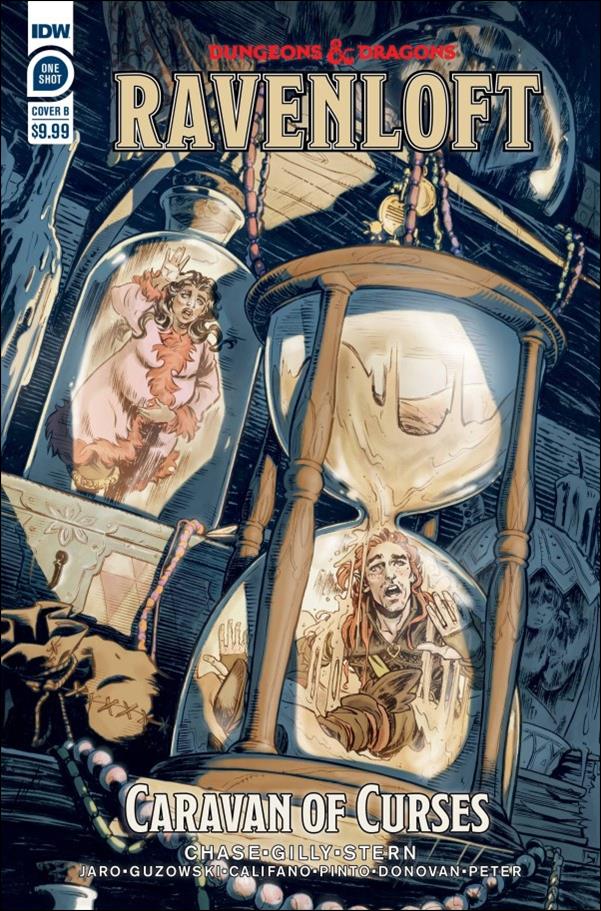 Dungeons & Dragons: Ravenloft - Caravan of Curses issue 1-B Silvia Califano Cover