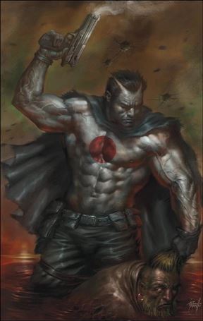 Bloodshot (2019) issue 1-SP L. Parrillo Comics Elite NYCC Virgin Cover 1/100