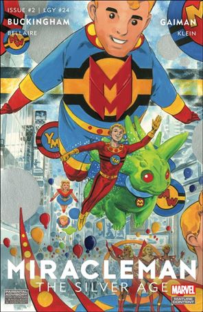 Miracleman by Gaiman & Buckingham: The Silver Age issue 2 Mark Buckingham Cover