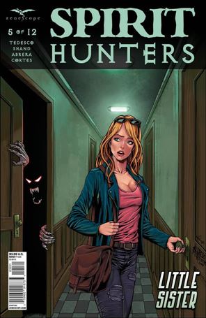 Spirit Hunters issue 5-C Alfredo Reyes Cover