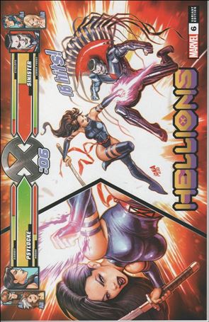 Hellions issue 6-C David Nakayama Unknown Comics Cover