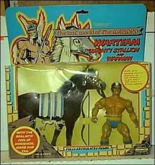 Lost World of the Warlord figure 8 Warteam (Mikola / Mighty Stallion)
