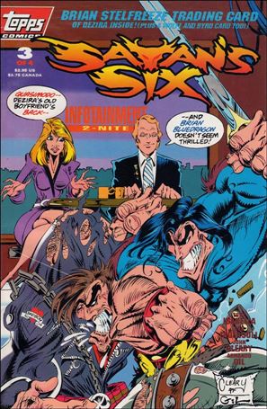 Satan's Six issue 3 Polybagged with Trading Cards
