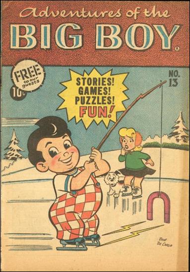 Adventures of the Big Boy issue 13-B West Coast Cover