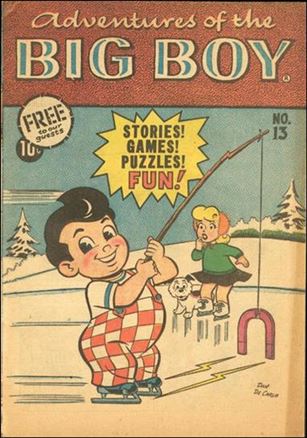 Adventures of the Big Boy issue 13-B West Coast Cover