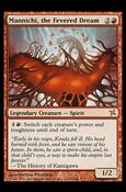 Magic the Gathering: Betrayers of Kamigawa (Base Set) card 112 Mannichi, the Fevered Dream