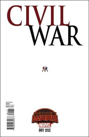 Civil War (2015) issue 1-C Pasqual Ferry 1:15 Ant-Sized Cover