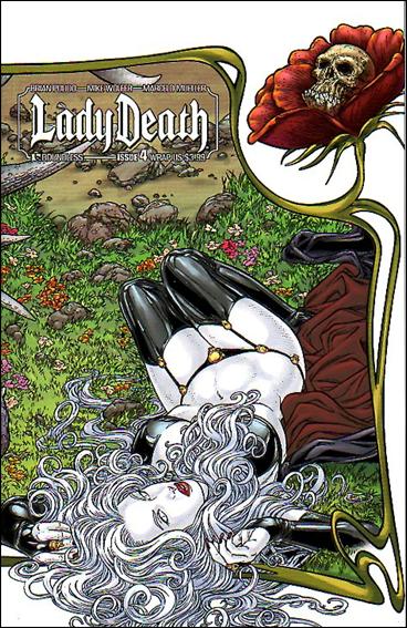 Lady Death (2010) issue 4-B Wraparound Cover