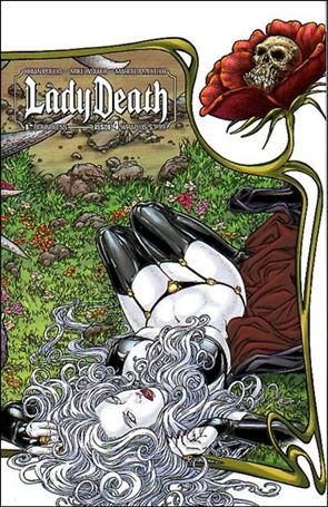 Lady Death (2010) issue 4-B Wraparound Cover