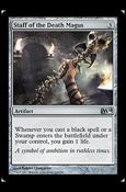 Magic the Gathering: 2014 Core Set (Base Set) card 219 Staff of the Death Magus