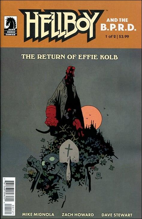 Hellboy and the B.P.R.D.: The Return of Effie Kolb issue 1 Mike Mignola Cover