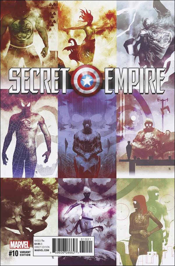 Secret Empire issue 10-D Andrea Sorrentino Hydra Heroes Cover
