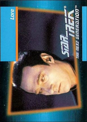 Star Trek: The Next Generation - Inaugural Edition (Base Set) card 25 Lore