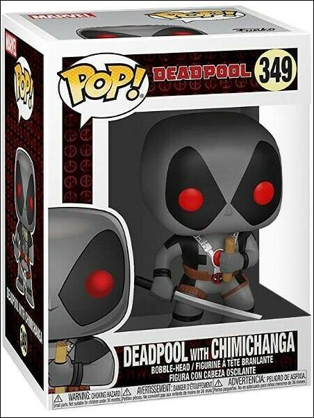 POP! Marvel figure 349 Deadpool with Chimichanga