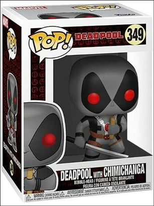 POP! Marvel figure 349 Deadpool with Chimichanga