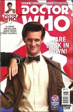 Doctor Who: The Eleventh Doctor issue 1-R Previews UK Photo Cover
