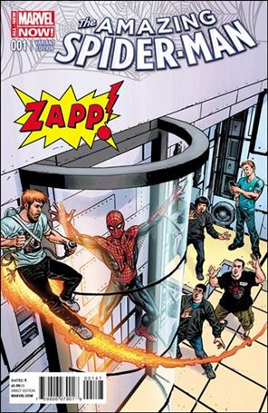 Amazing Spider-Man (2014) issue 1-QF Zapp! Comics Cover