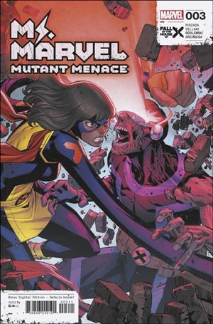 Ms. Marvel: Mutant Menace issue 3 Carlos Gómez Cover