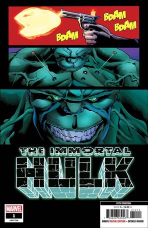 Immortal Hulk issue 1-O Joe Bennett Cover (5th Printing)