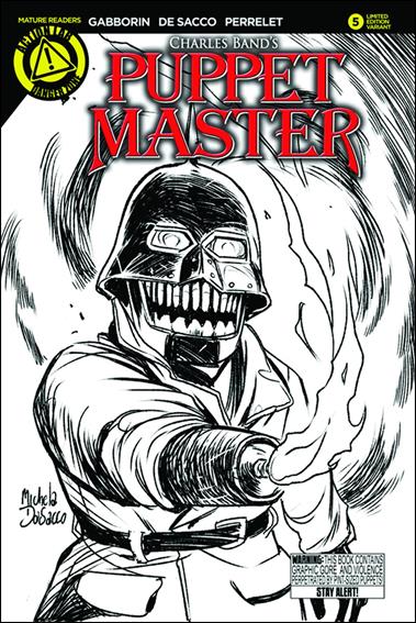 Puppet Master (2015) issue 5-C Torch Sketch Cover