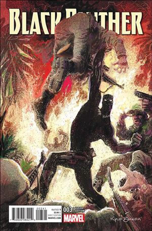 Black Panther (2016) issue 3-C Kyle Baker Cover
