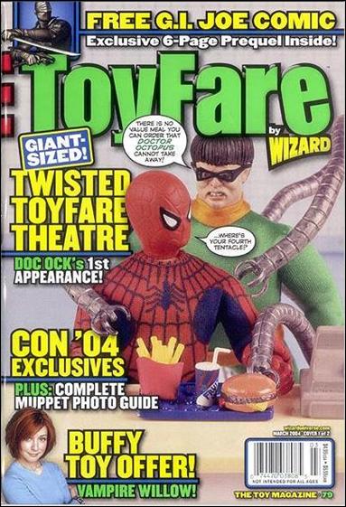 Toyfare: The Toy Magazine issue 79 Twisted Toyfare Theatre Cover