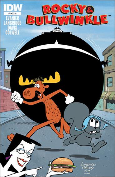 Rocky and Bullwinkle issue 4 Roger Langridge Standard Cover