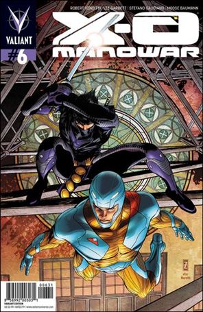 X-O Manowar (2012)  issue 6-C Patrick Zircher 1:50 Linewide Cover