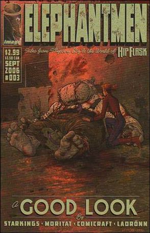 Elephantmen issue 3 Jose Ladronn Cover