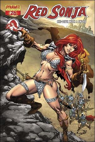 Red Sonja (2005) issue 26-G Ron Adrian Red Foil Cover 1/275