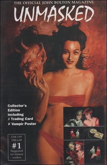 Unmasked: The Official John Bolton Magazine issue 1 Polybagged with trading card