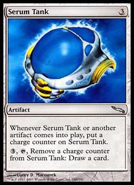 Magic the Gathering: Mirrodin (Base Set) card 240 Serum Tank