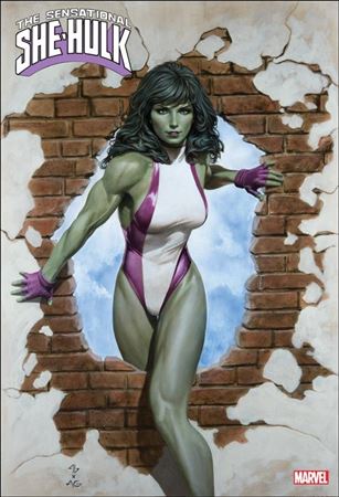 Sensational She-Hulk (2023) issue 1-D Adi Granov Homage Cover