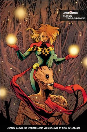 Captain Marvel (2019) issue 48-B Elena Casagrande Stormbreakers Cover