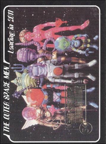 Outer Space Men (Promo) card P1-B Landing in 2011