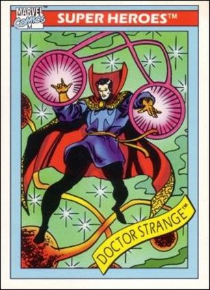 Marvel Universe: Series 1 (Base Set) card 34 Doctor Strange