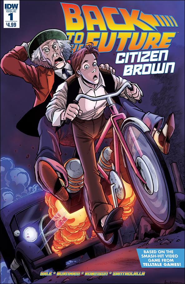 Back to the Future: Citizen Brown issue 1 Alan Robinson Cover