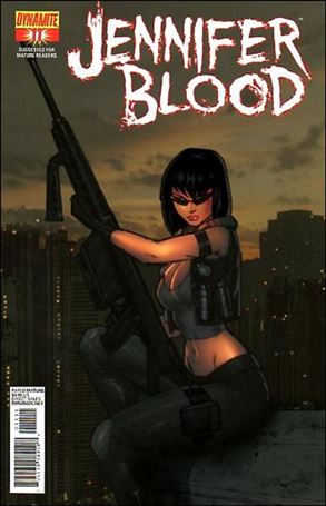 Jennifer Blood (2011) issue 11-B Ale Garza 1:15 Cover