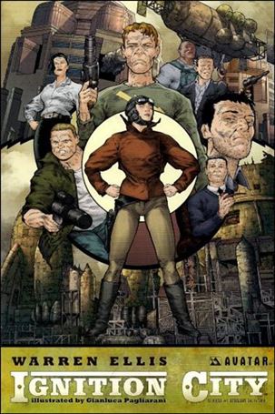 Warren Ellis' Ignition City issue 1-H Auxiliary Cover 1/2000