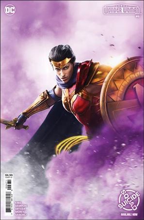 Wonder Woman (2023) issue 6-E Suicide Squad Game Key Art Cardstock Cover