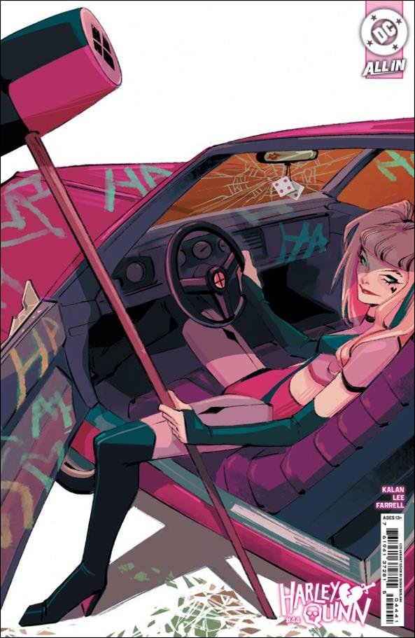 Harley Quinn (2021) issue 44-F Sarah Baslaim 1:25 Cardstock Cover