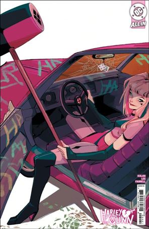 Harley Quinn (2021) issue 44-F Sarah Baslaim 1:25 Cardstock Cover