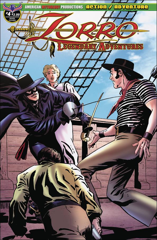 Zorro: Legendary Adventures issue 4 Standard Cover