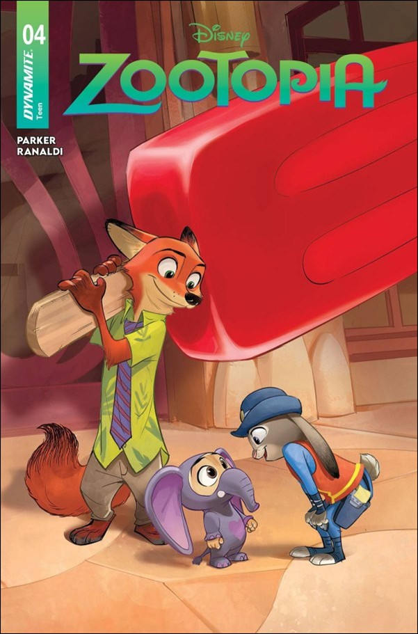 Zootopia (2025) issue 4-D Storybook Art Cover