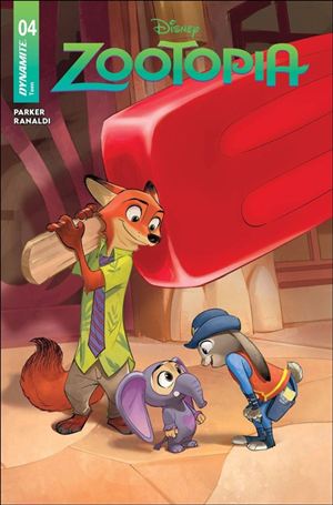 Zootopia (2025) issue 4-D Storybook Art Cover