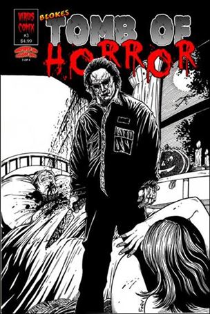 Blokes Tomb of Horror issue 3-B Monster Fest Michael Myers Cover