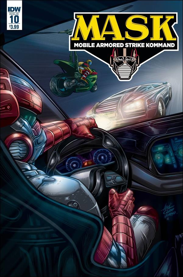 M.A.S.K.: Mobile Armored Strike Kommand issue 10 Abel Cicero Cover