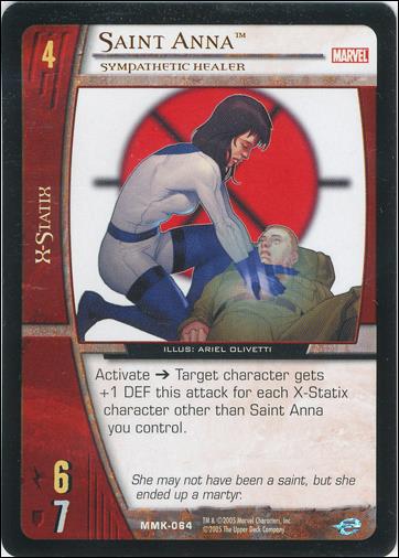 Marvel Knights: VS System (Base Set) card MMK-064 Saint Anna