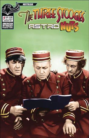 Three Stooges: Astro Nuts issue 1-B Photo Cover